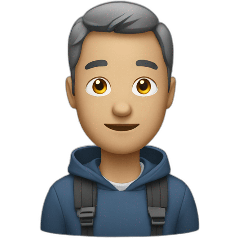 Une personne qui est contente emoji