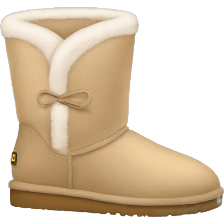 Beige uggs emoji