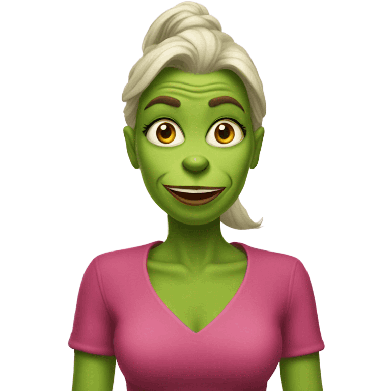 Grinch mom emoji