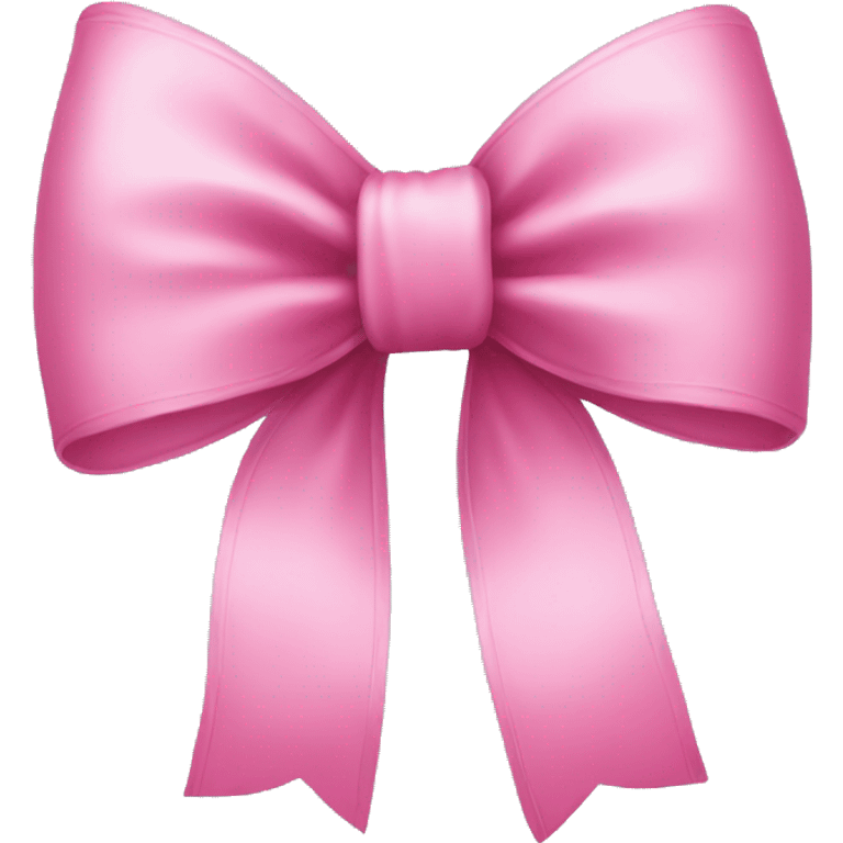 Pink bow emoji