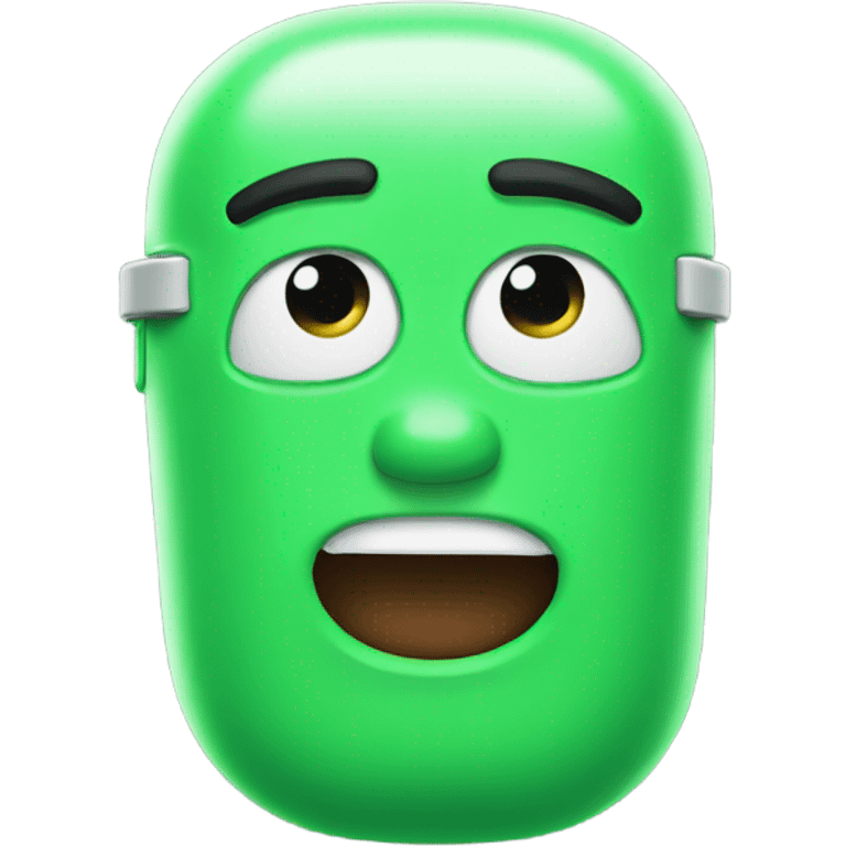 green airpods emoji