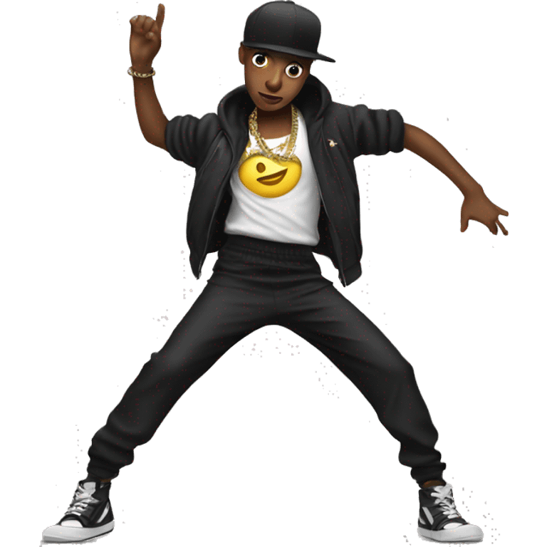 Hip hop dancer emoji