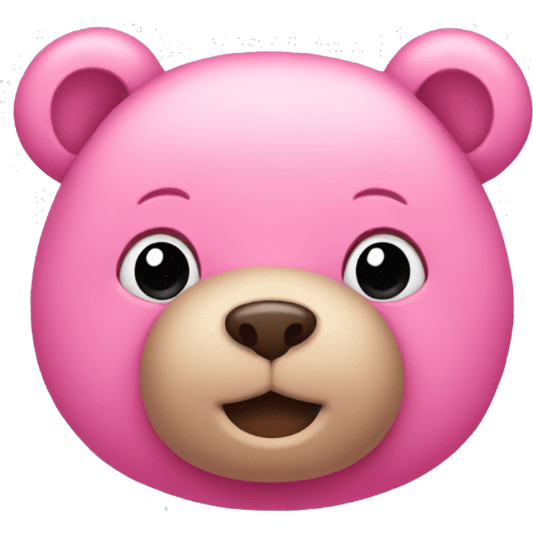 pink teddy bear  emoji