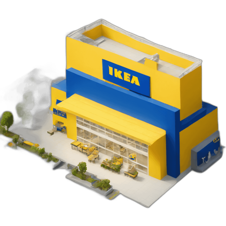 Ikea store emoji