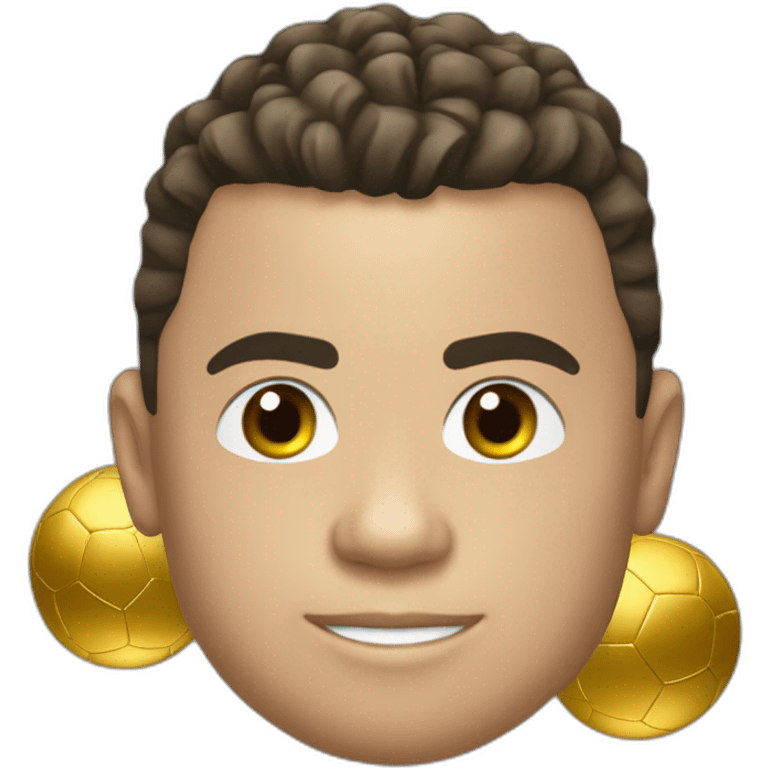 ronaldo ballon d'or emoji