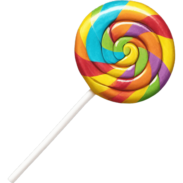 colored lollipop with the inscription X5 emoji