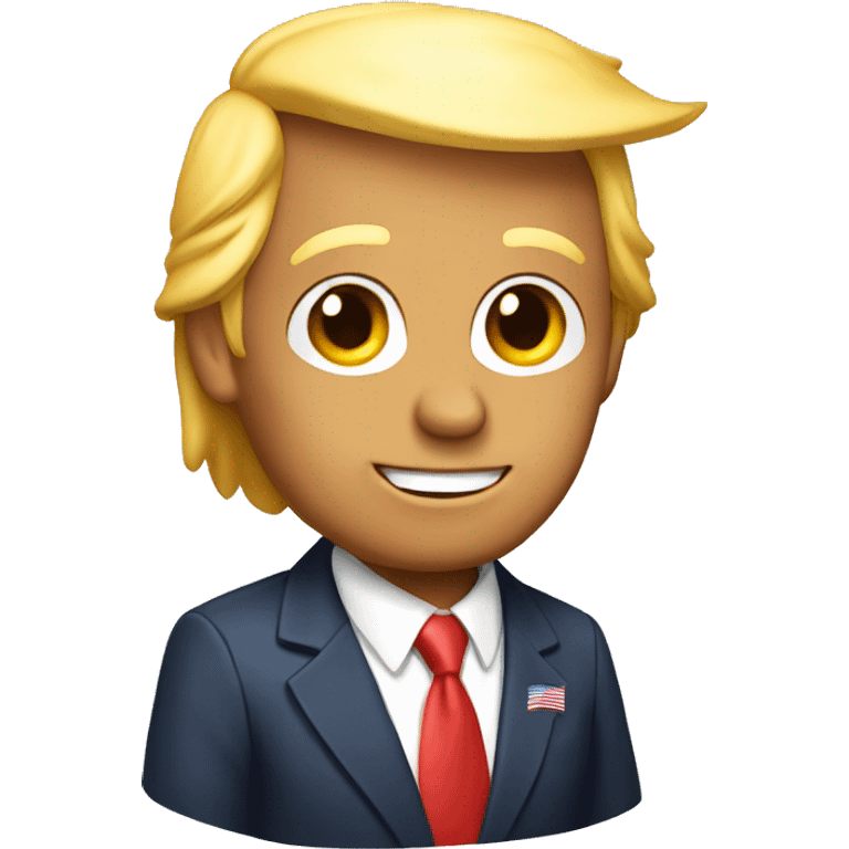 Gay Donald Trump emoji