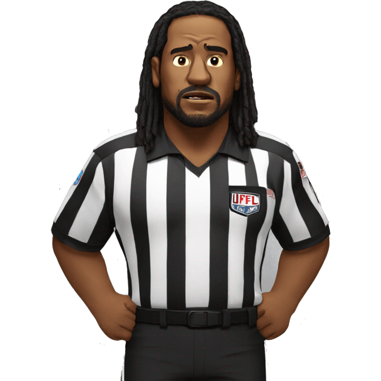 ufc referee herb dean shrugging his shoulders emoji