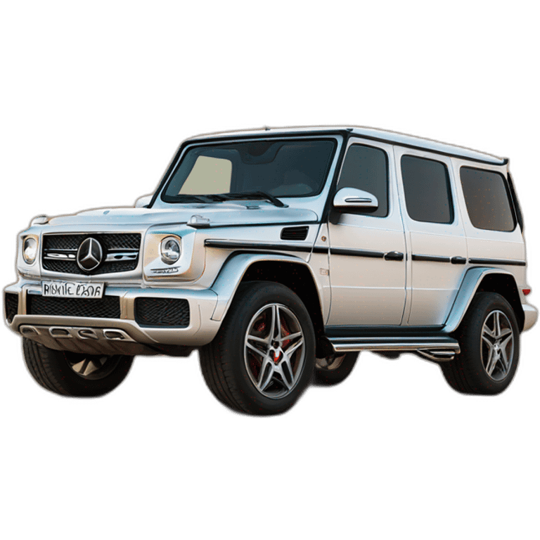 man-driving-mercedes-benz-G-Class-dubai emoji