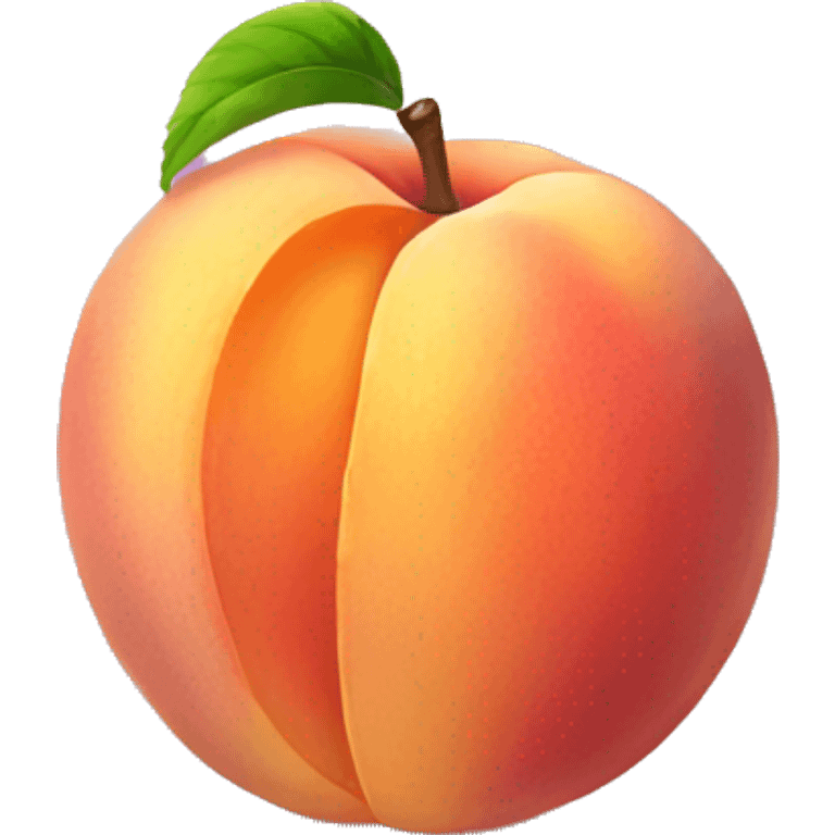 Peach emoji