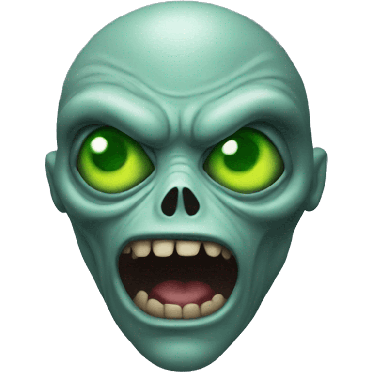 scary alien emoji