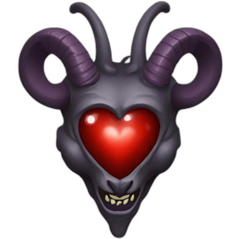 heart Baphomet emoji