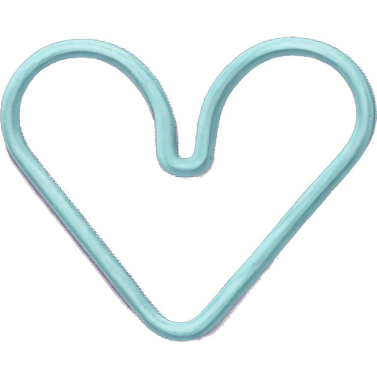 paper clip heart  emoji