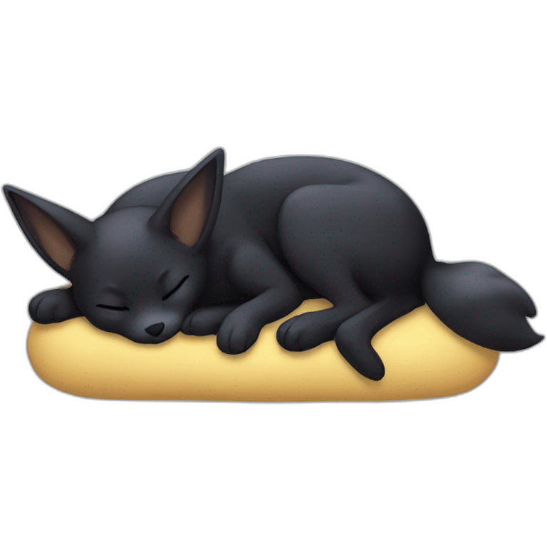 Sleeping umbreon emoji