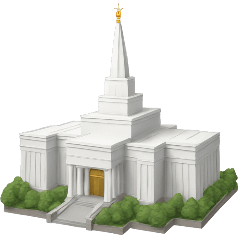 LDS temple emoji