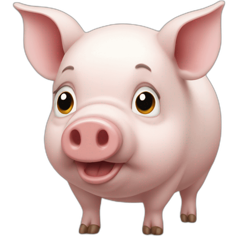 Cochon oiseau emoji