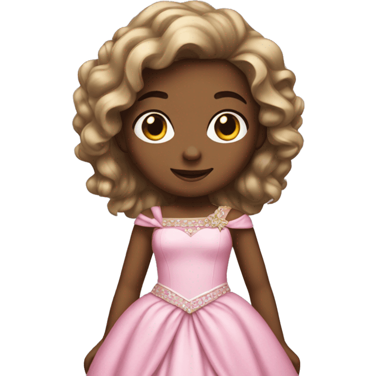 girl with princess dress emoji