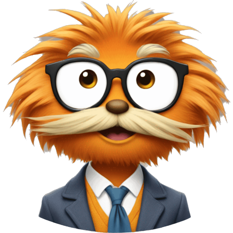 Preppy lorax emoji