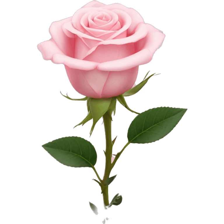 Small light pink Rose + Quran emoji