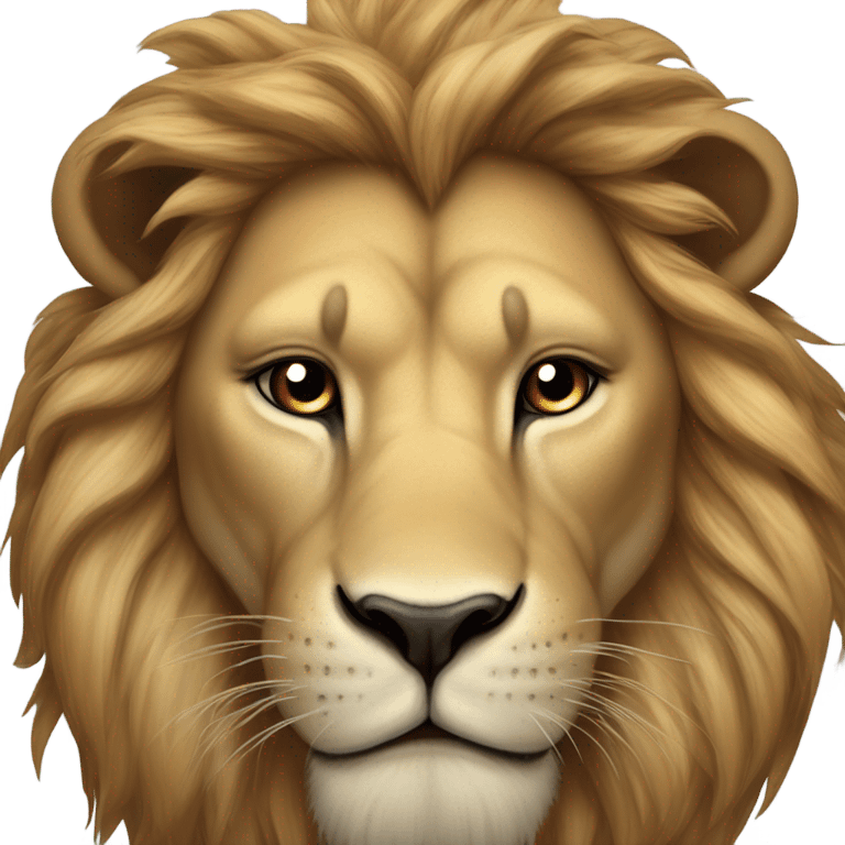 A male lion on top of a lioness emoji