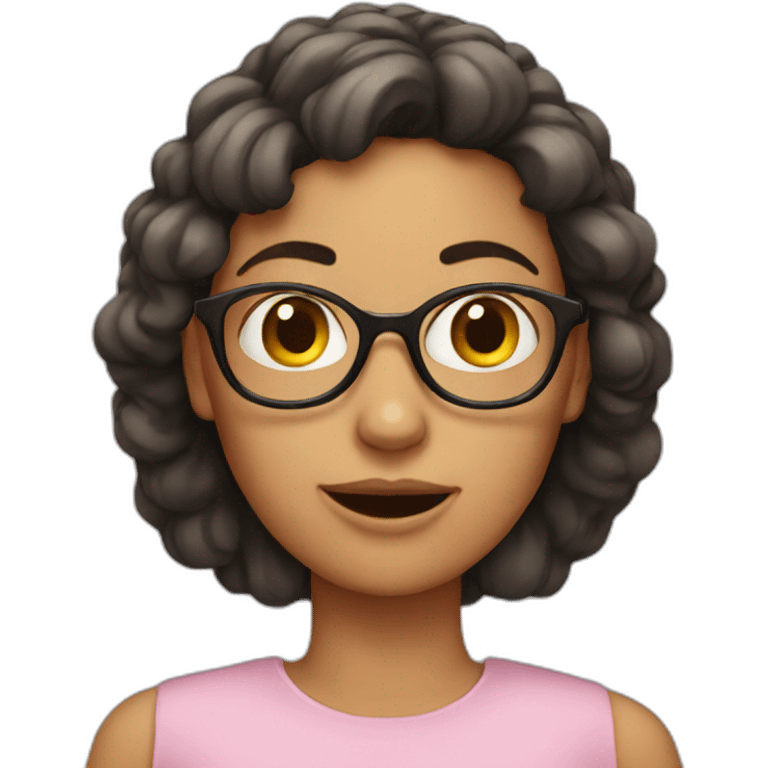 weird woman emoji