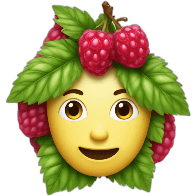 une framboise emoji