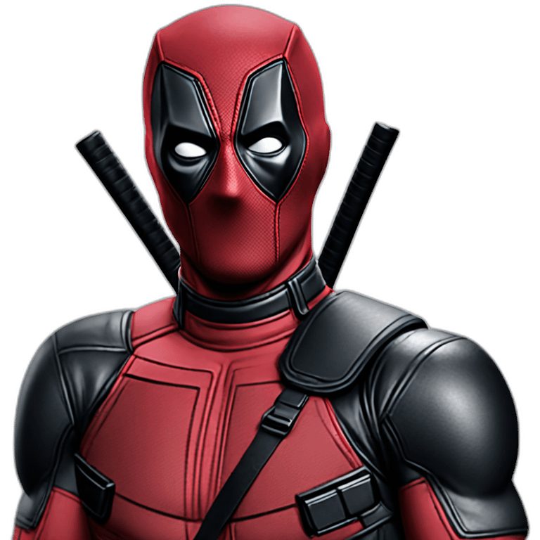 Deadpool sadly emoji