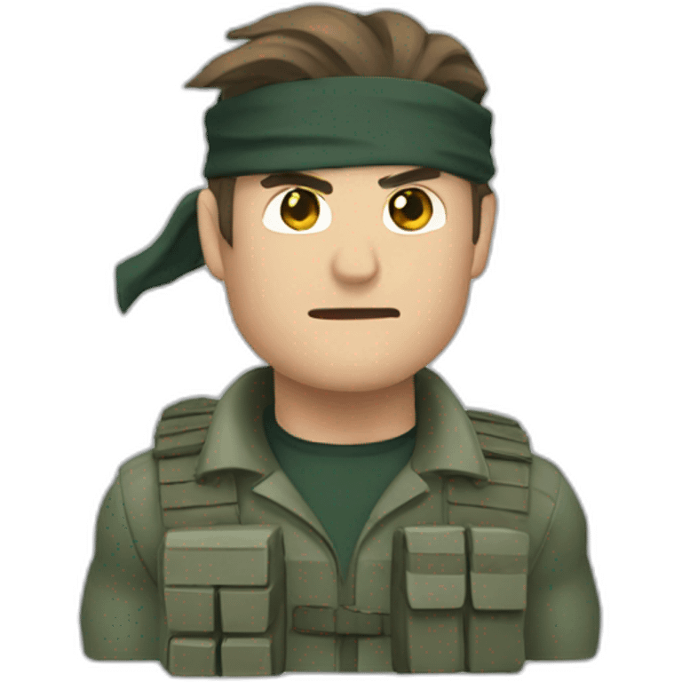 Solid Snake emoji