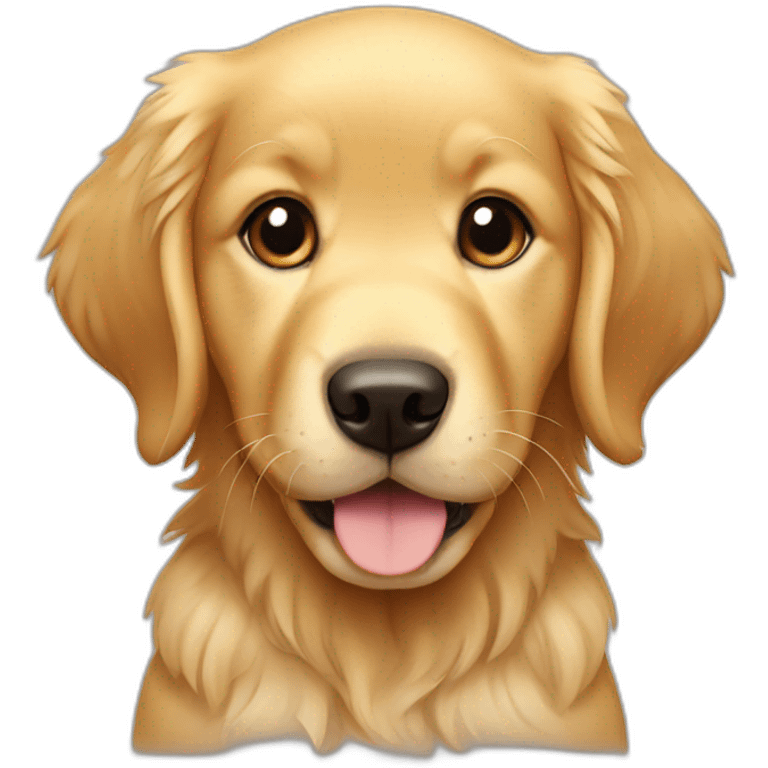 Golden Retriever Puppy emoji