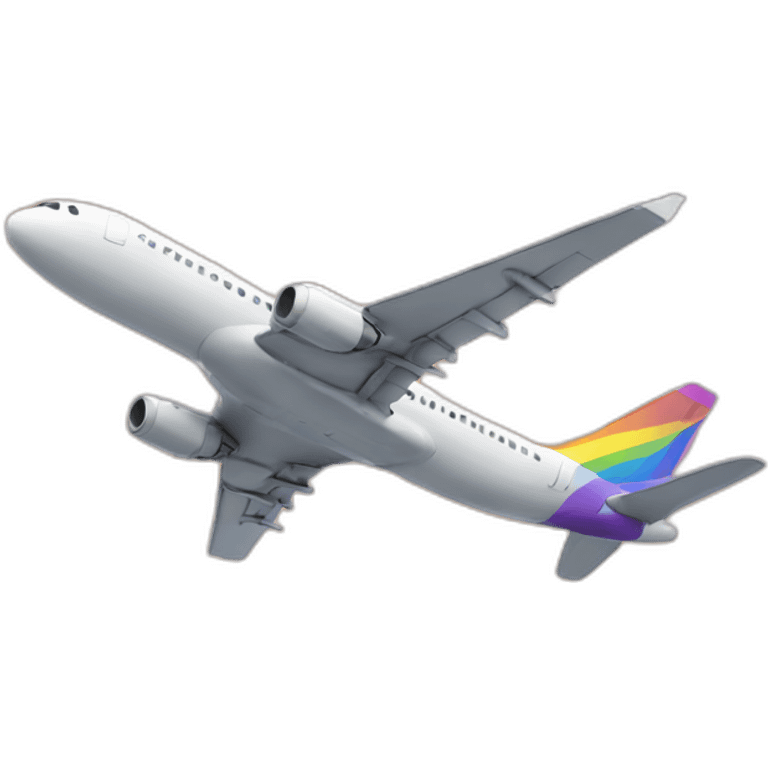 Gay plane emoji