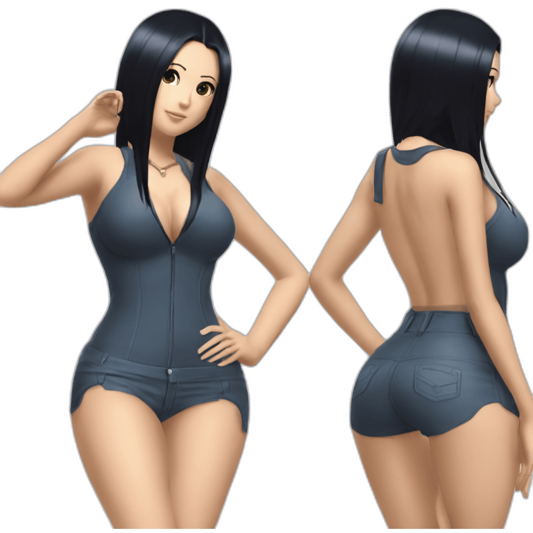 nico robin full body pawg back shot emoji