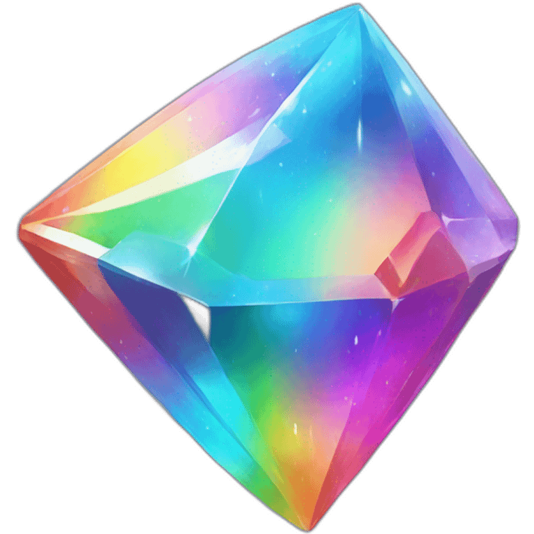 rainbow gem emoji