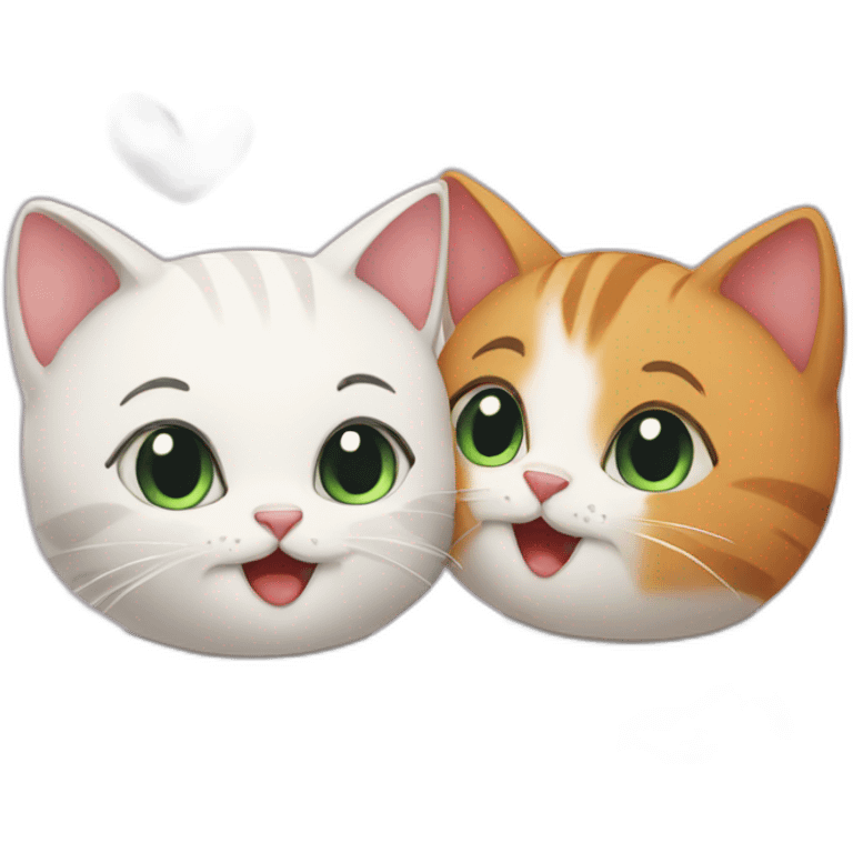 Cats in Love emoji