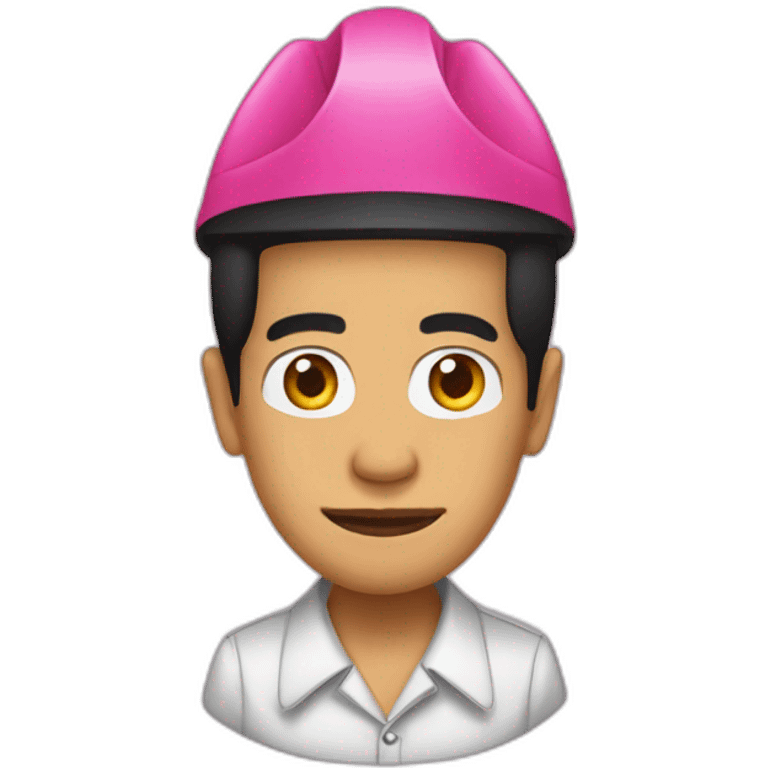 pink jokowi emoji