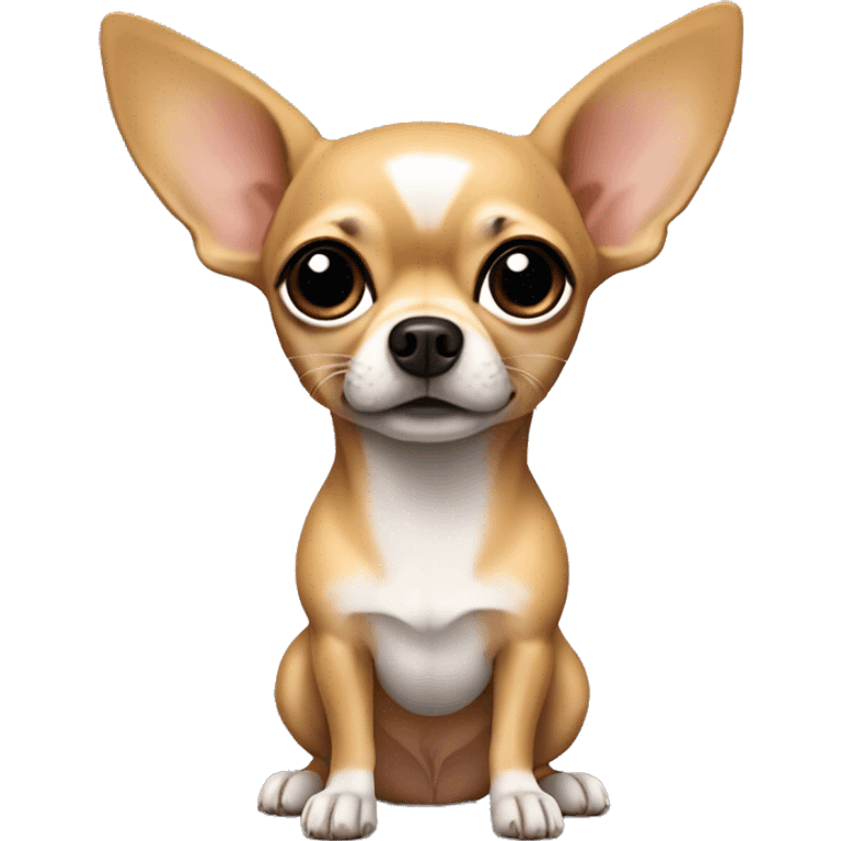 chihuahua qui fait de la trompette emoji