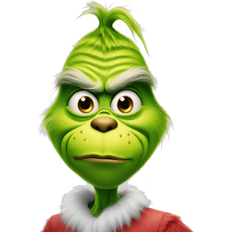 The grinch emoji