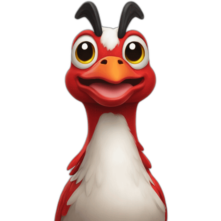 Devil goose emoji