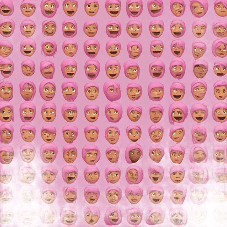 pembe kelebek emoji