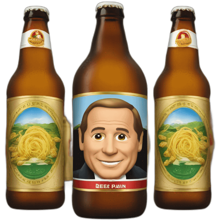 Berlusconi beer emoji