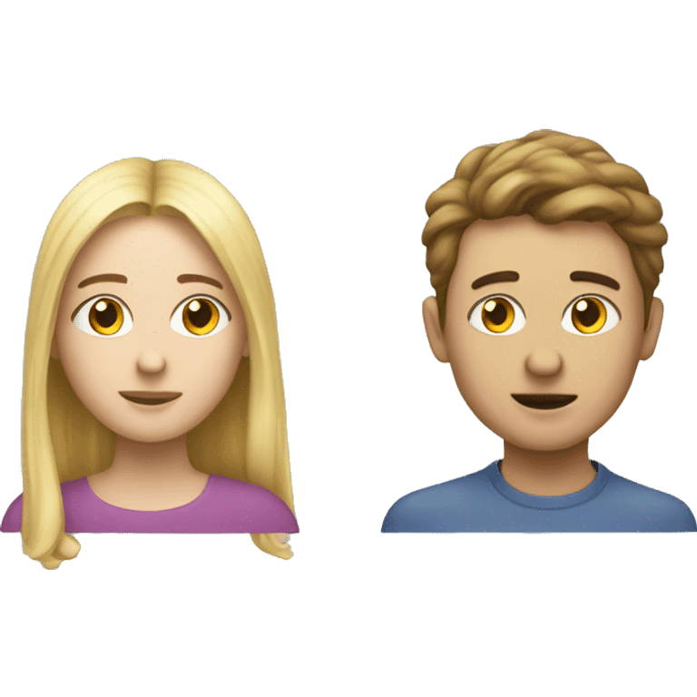 Telepathic connection between 2 people  emoji