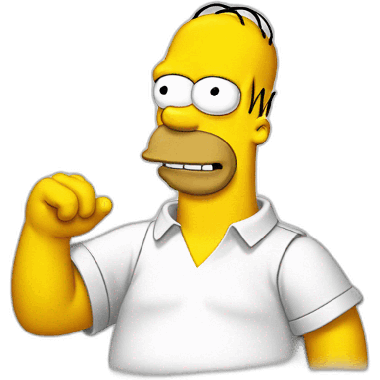 Homer simpson emoji