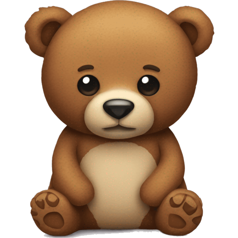 Stuffed bear emoji