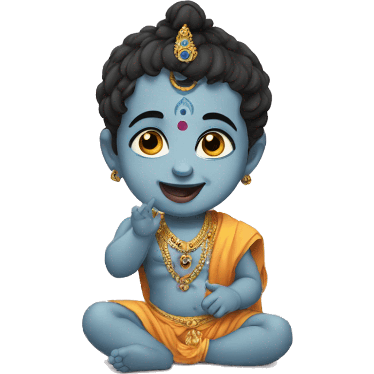 Baby krishna ji  emoji