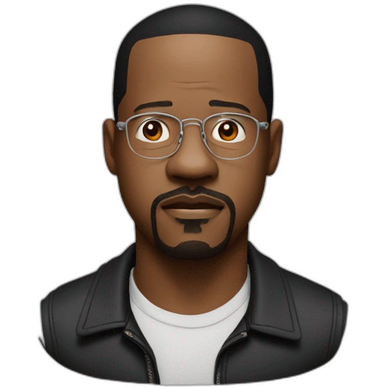 actor martin lawrence serious with no glasses emoji