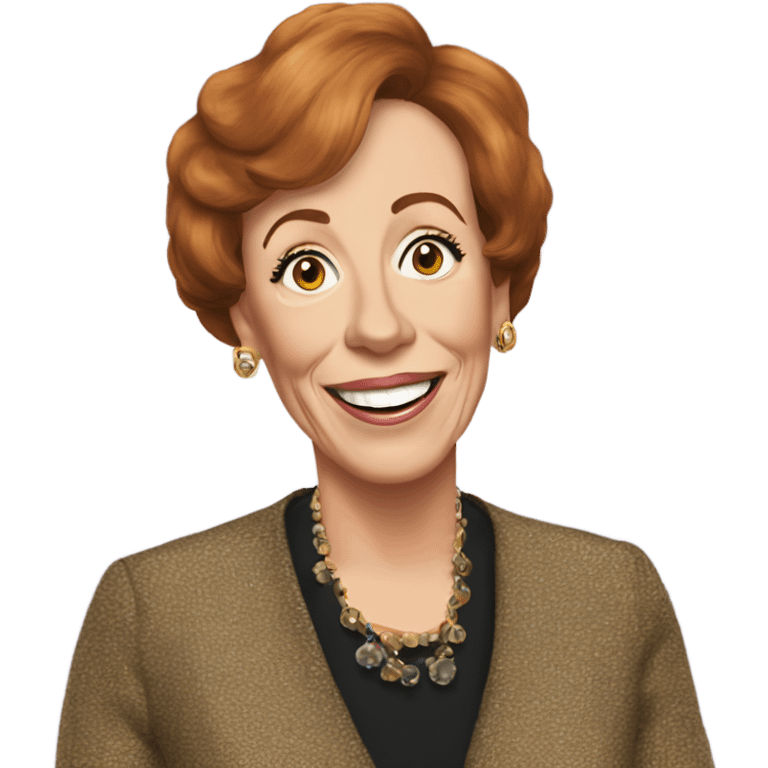 carol burnett emoji