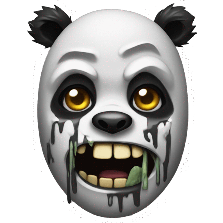 panda zombie emoji