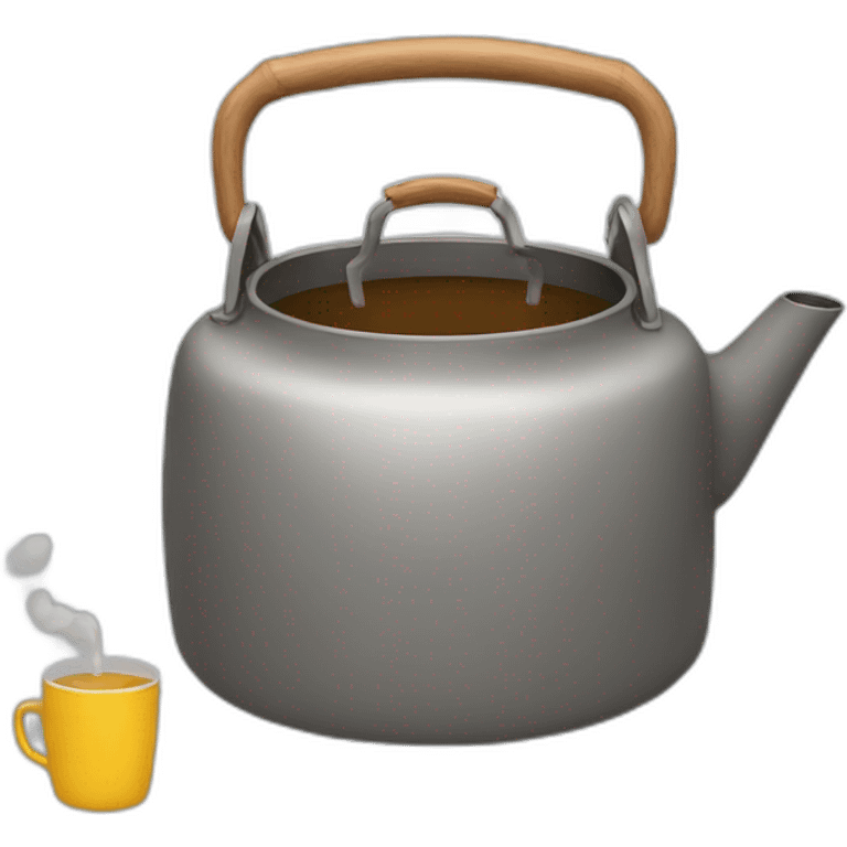 the kettle floats emoji