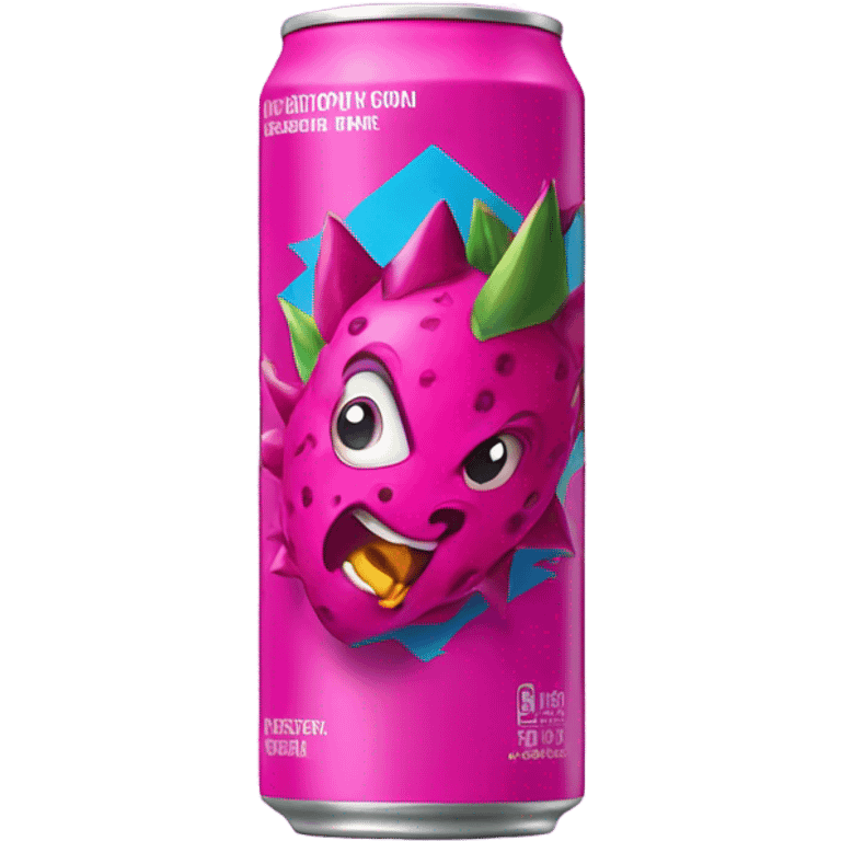 Dragonfruit Dragon Energy Drink  emoji