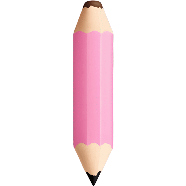 Light pink cute Pencil emoji