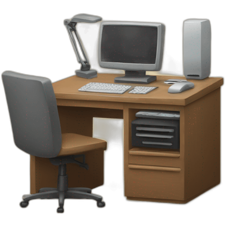 tiny-desk-with-computer-monitor emoji